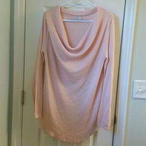 Cato peach toned tunic top